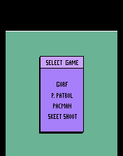 Mega Funpak - PacMan, Planet Patrol, Skeet Shoot, Battles of Gor Title Screen